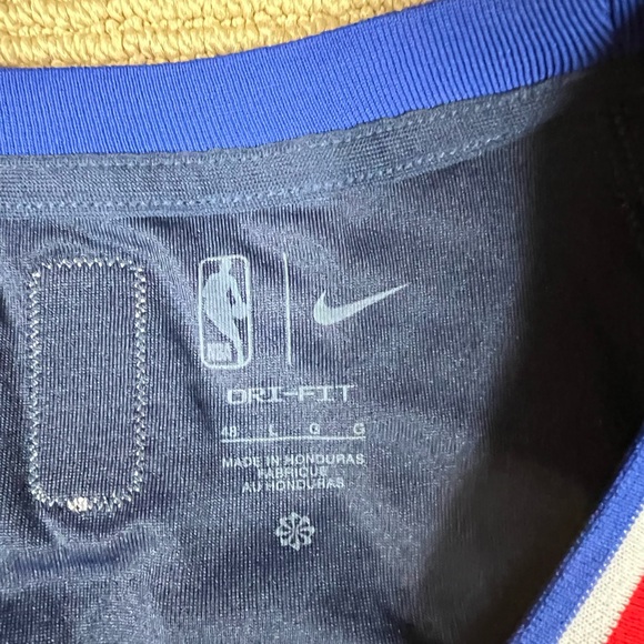 NIKE Philadelphia 76ers City Edition Dri-fit Nba Swingman Jersey In College Navy - Picture 3 of 6